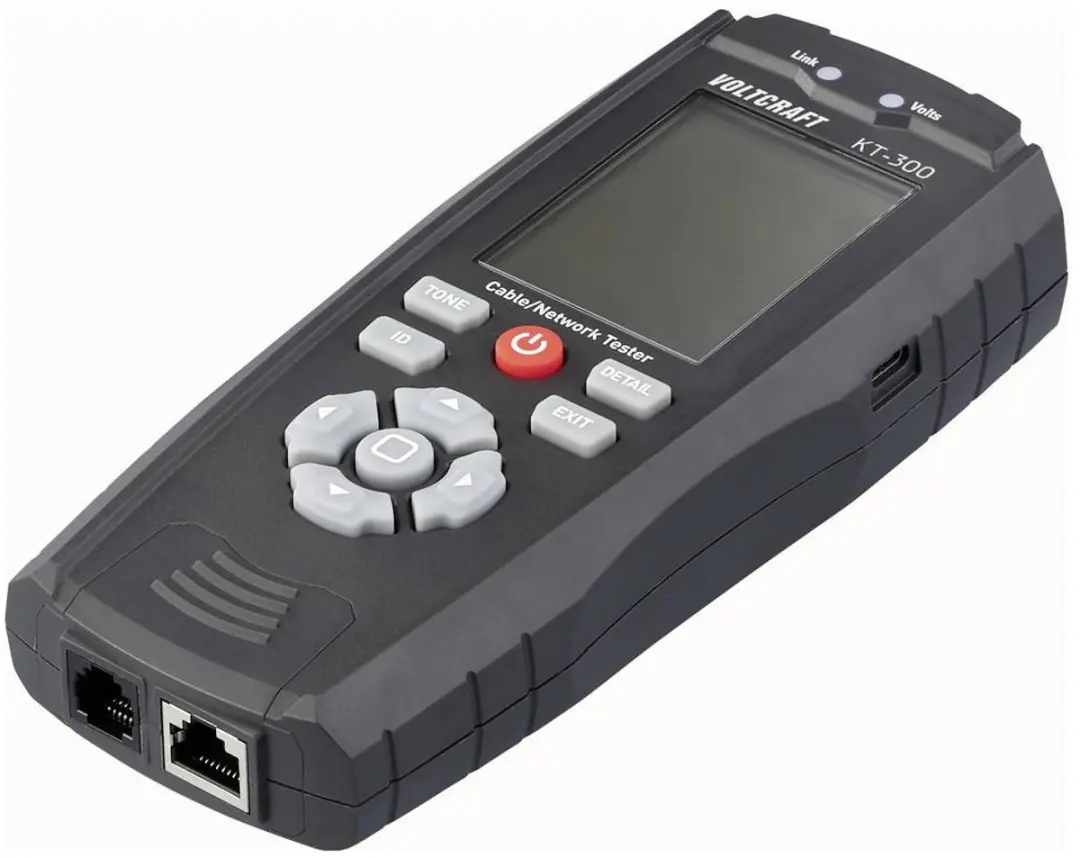 Voltcraft KT-300 kabeltester VC-17497100 - afbeelding 5 van 6