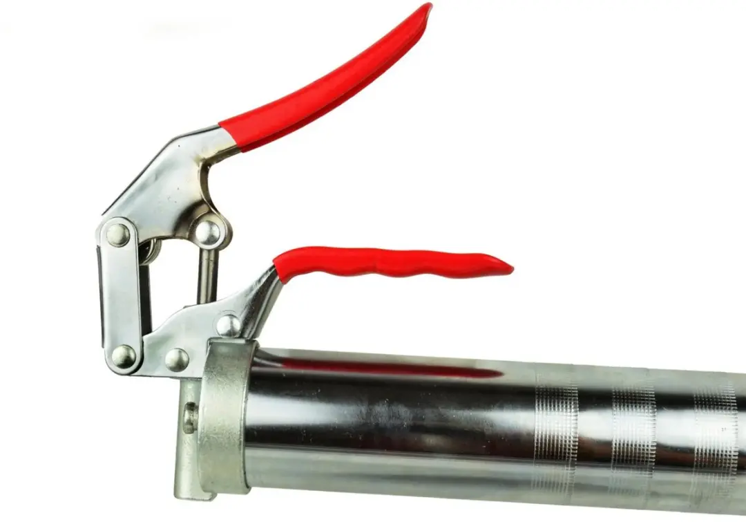 GEKO Vetspuit Pistol- en Hefboomgreep - 400ml - Chroom - afbeelding 3 van 5