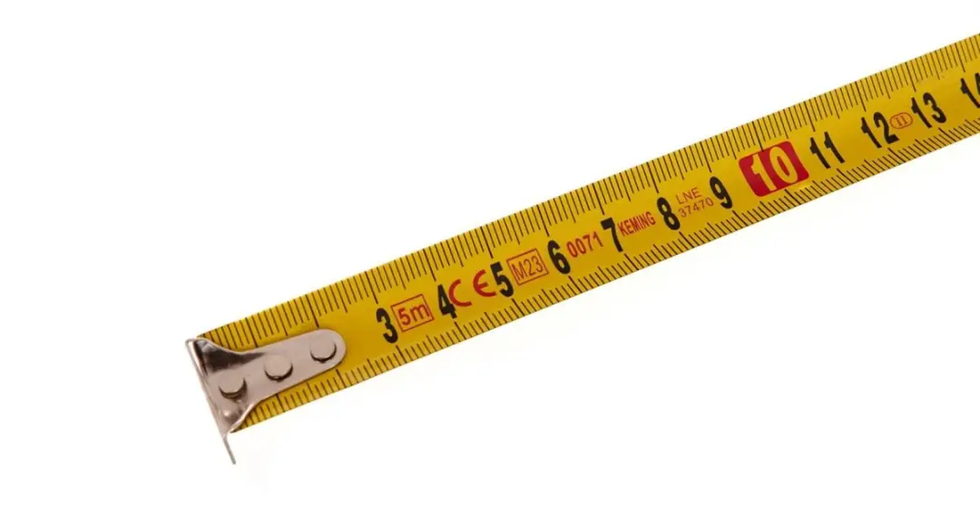 GEKO Meetlint 5 m - Stalen blad - 12 stuks - afbeelding 4 van 6