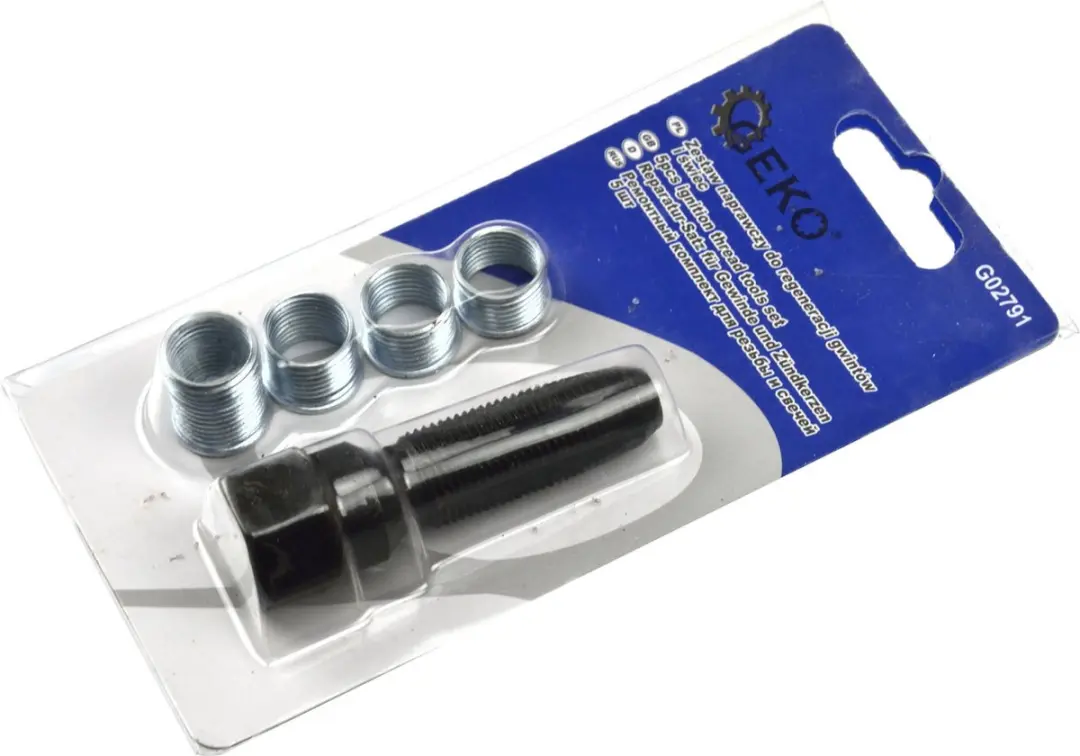 GEKO Bougie Draadreparatieset M14x1.25 - 5 delig - afbeelding 4 van 6