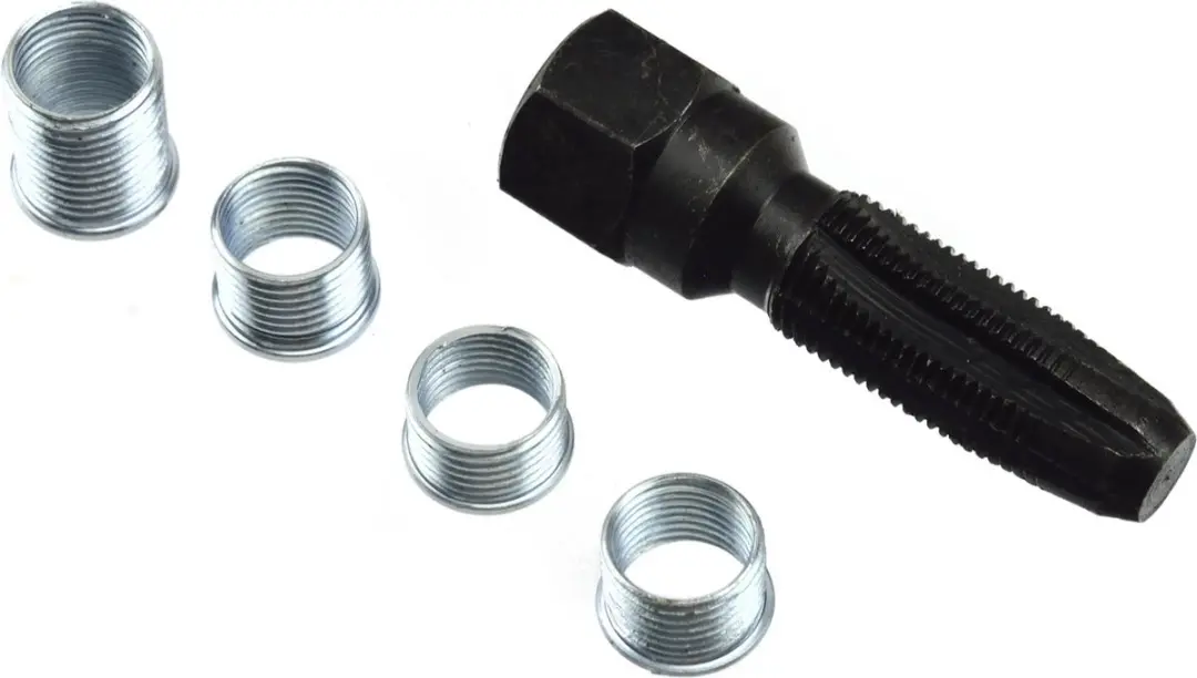 GEKO Bougie Draadreparatieset M14x1.25 - 5 delig - afbeelding 3 van 6