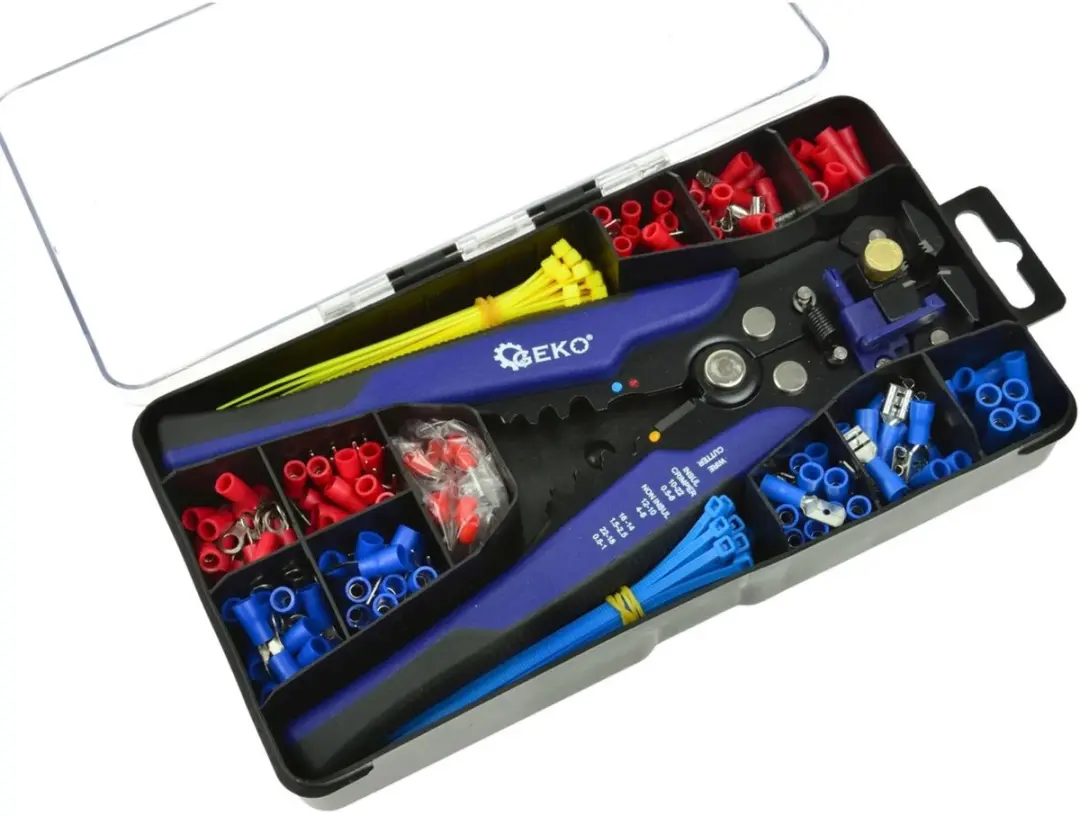 GEKO Multifunctionele Striptang Set 260-delig - 0,2-6 mm - afbeelding 2 van 6