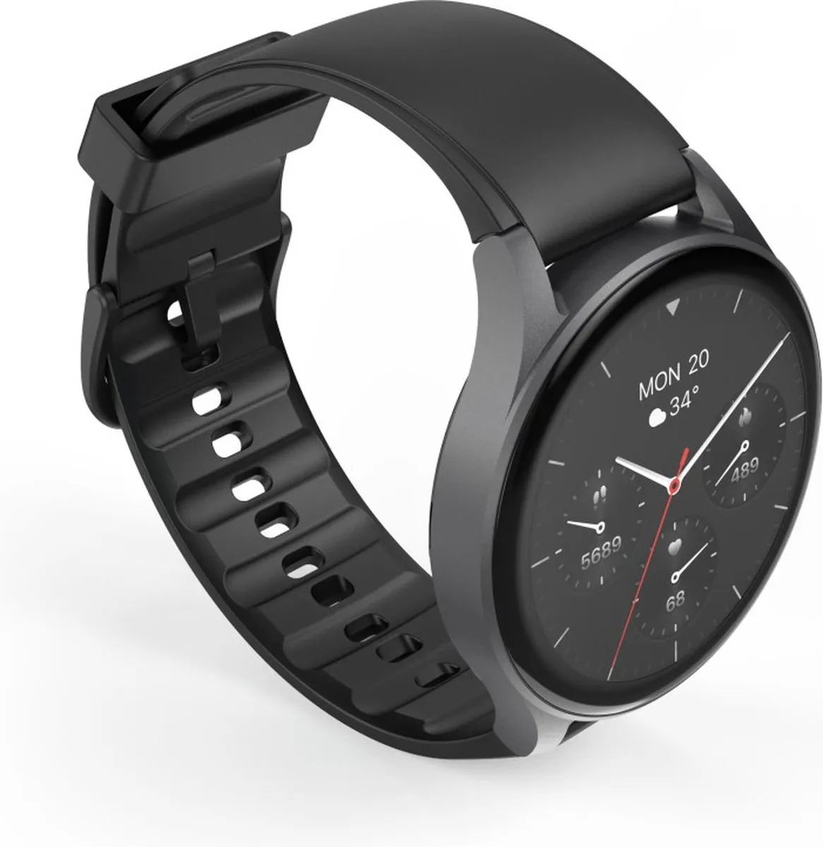 Hama Smartwatch 8900 45mm - 1.43" AMOLED - Zwart