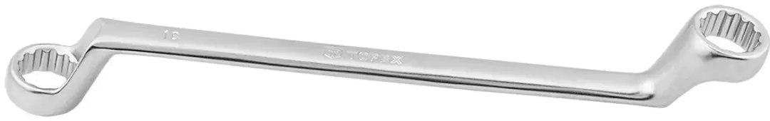 Topex Gebogen Ringsleutel 16 x 17 mm