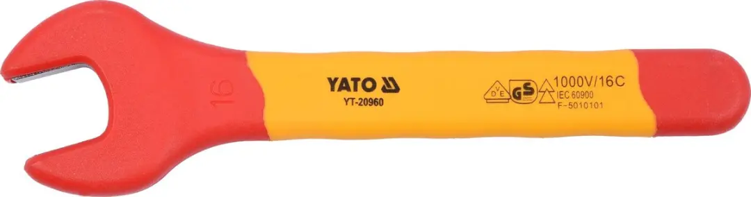 Yato YT-20960 VDE Steeksleutel 16 mm - 1000V - afbeelding 2 van 2