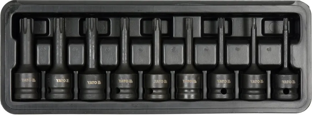 Yato Ribe Dopsleutelset 1/2" 9-delig