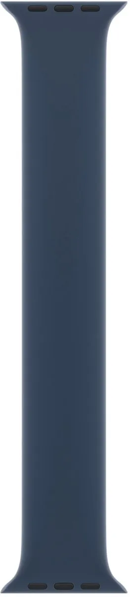 Apple Siliconen Solobandje Abyss Blue - 44/45/46/49mm
