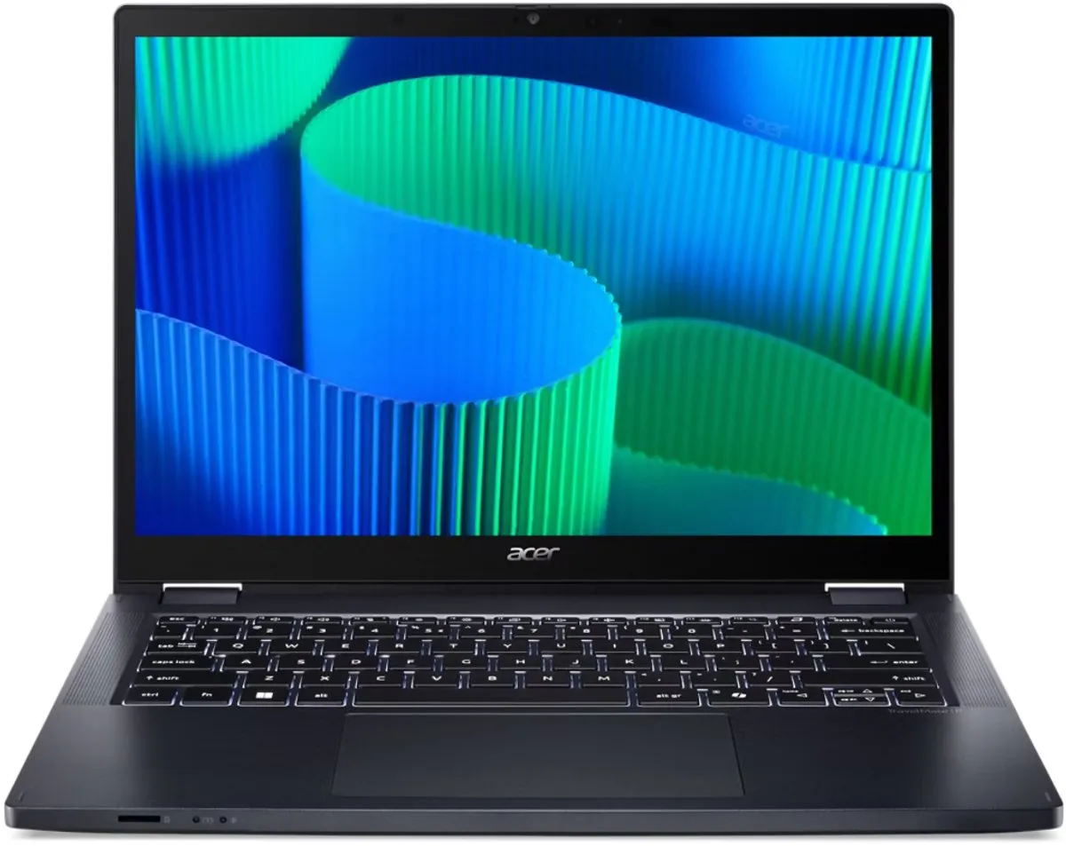 Acer TravelMate TMP414RN-55-TCO-59VM 2-in-1 Laptop - 14" Touch WUXGA - Blauw