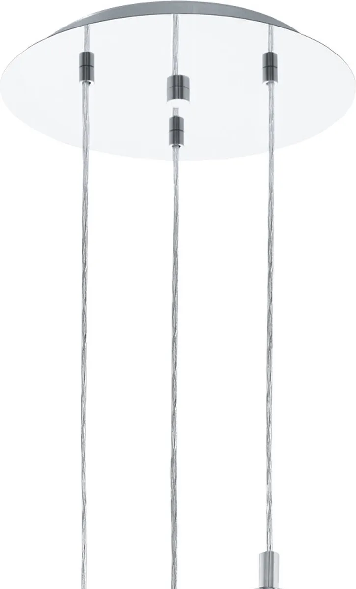Eglo Conessa Hanglamp 3 Lichts - Chroom