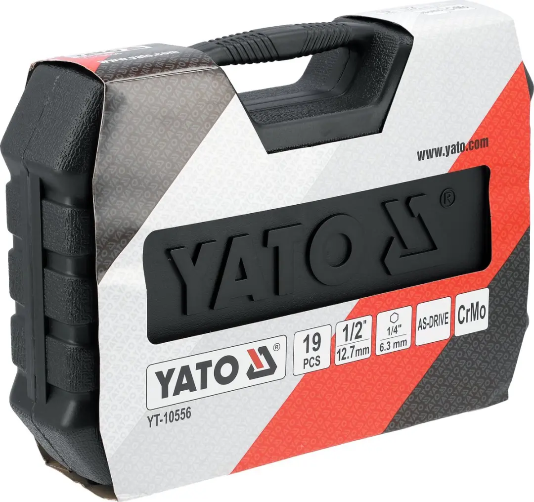 Yato YT-10556 Krachtdoppenset 1/2" - 19-delig - afbeelding 3 van 3