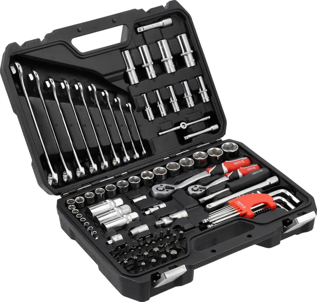 Yato YT-38785 Doppenset 92-delig - 1/4" en 3/8" - afbeelding 2 van 4
