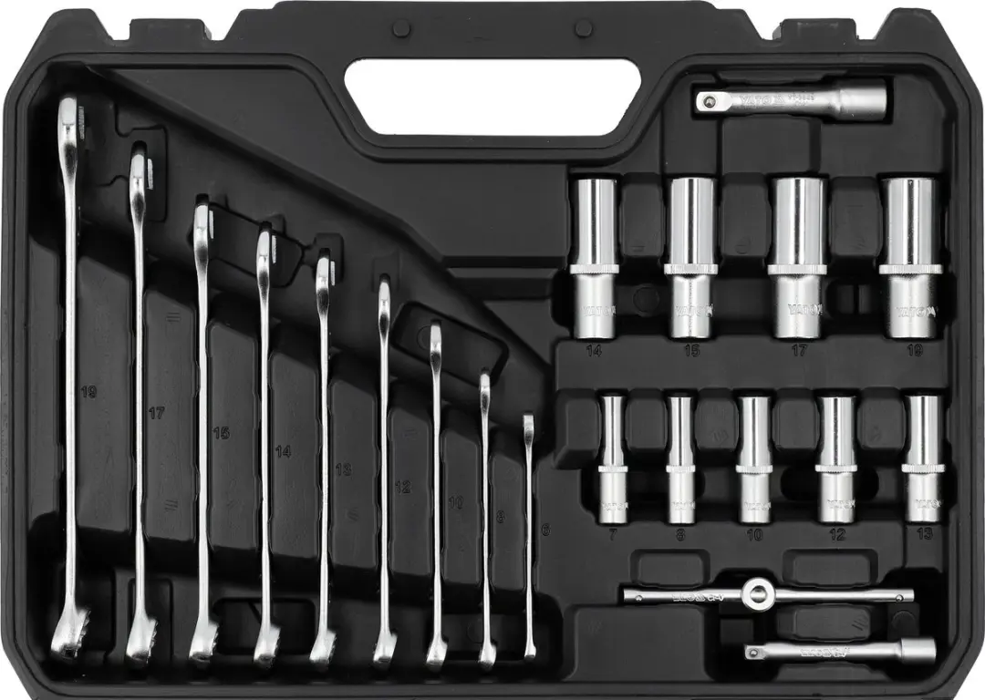 Yato YT-38785 Doppenset 92-delig - 1/4" en 3/8" - afbeelding 4 van 4