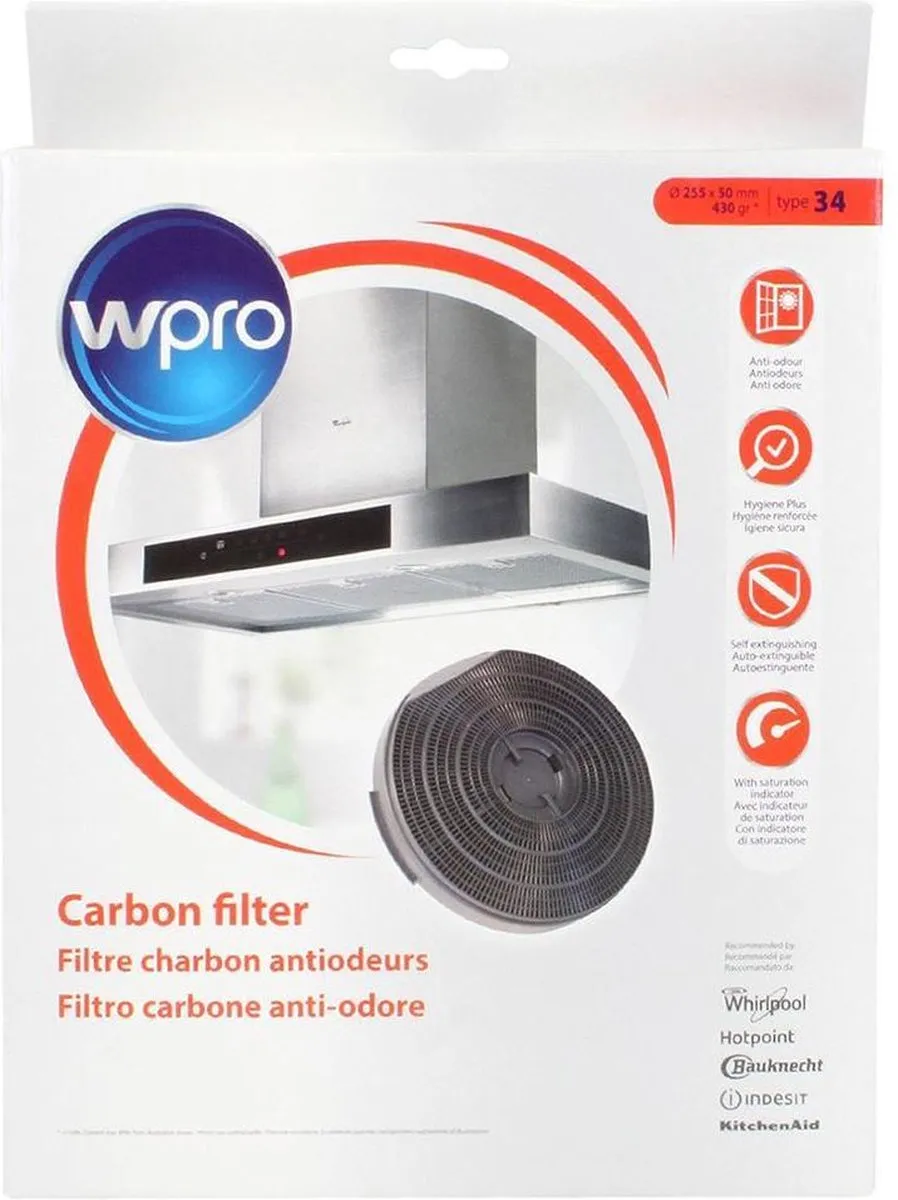 Whirlpool Koolstoffilter FAC349 - Wit