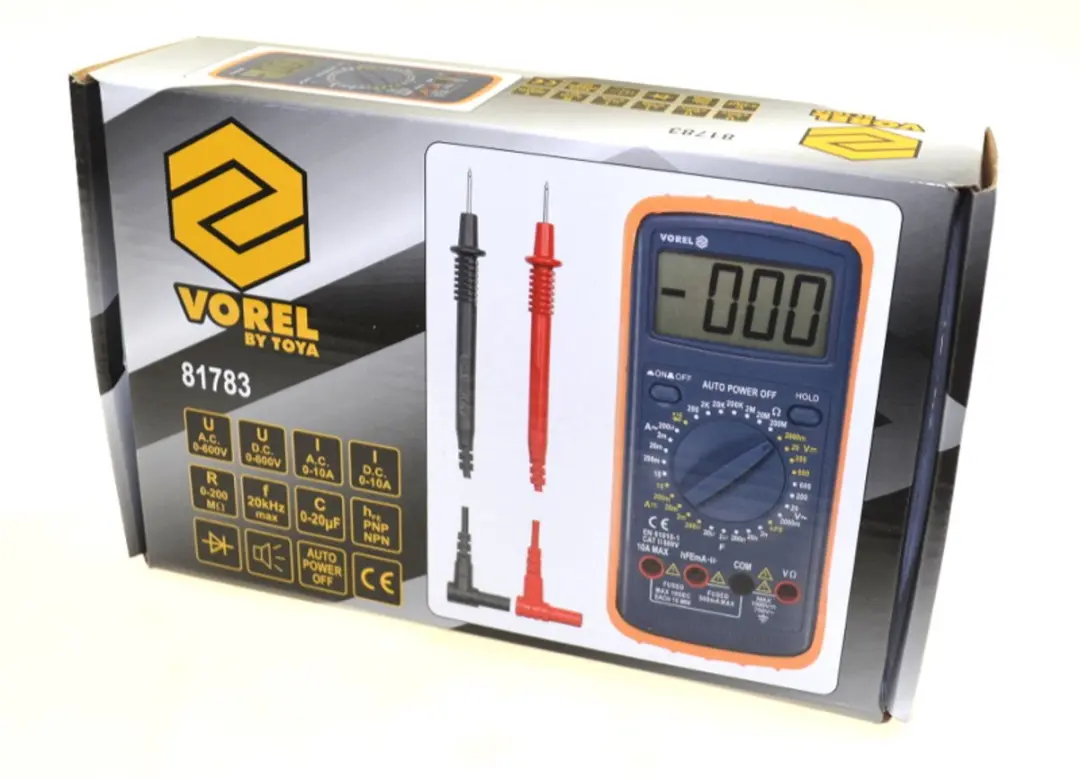 Vorel Digitale Multimeter 81783 - afbeelding 4 van 6