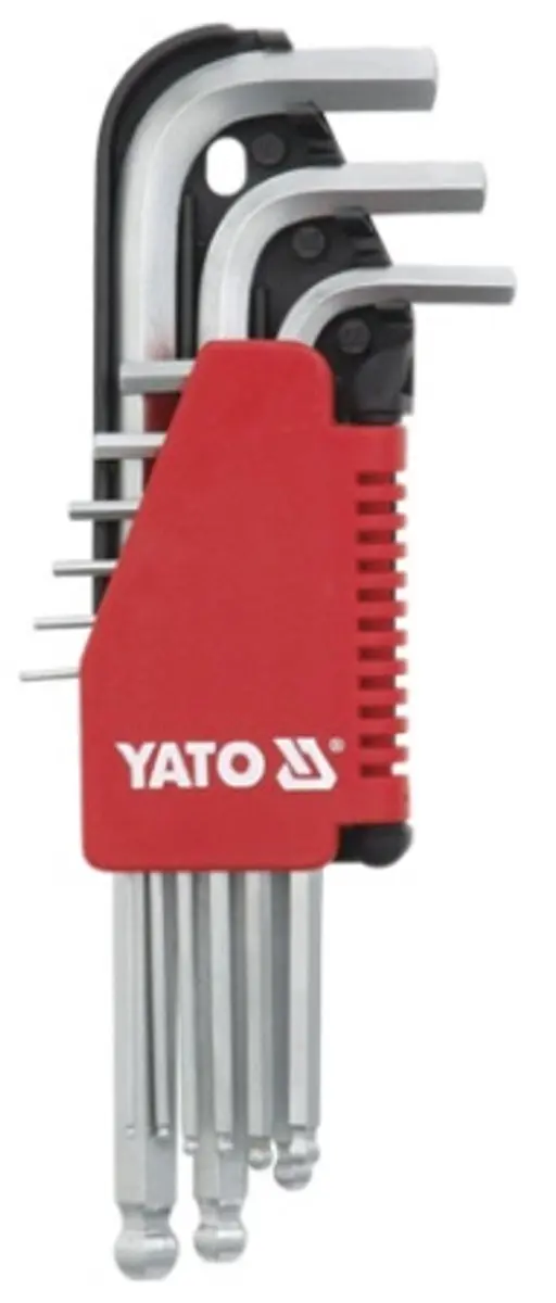 Yato Inbussleutelset HEX 2-10mm, 9-delig