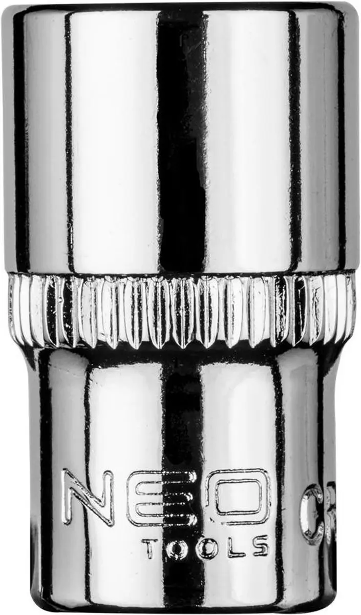 Neo Tools Dop 10 1/4 Aansluiting Classic Strak Zeskant DIN 3124 CRV Staal TUV M+
