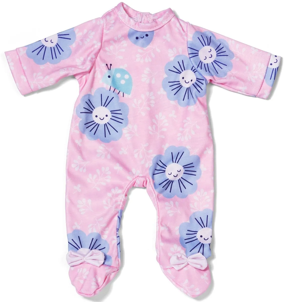 Baby Born Roze Romper Bloemen 43cm - 838891