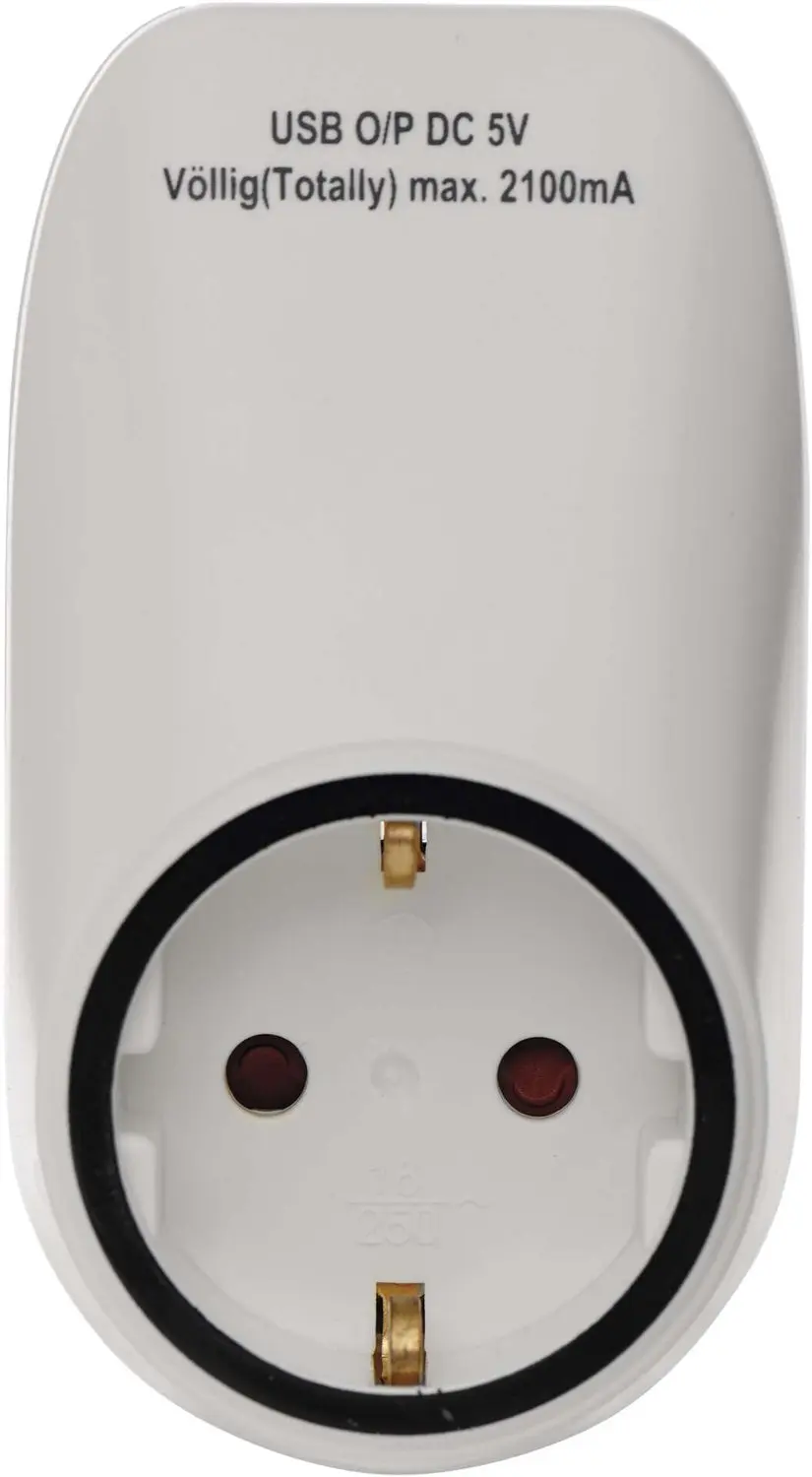 EMOS Stopcontact met 2x USB, P0072