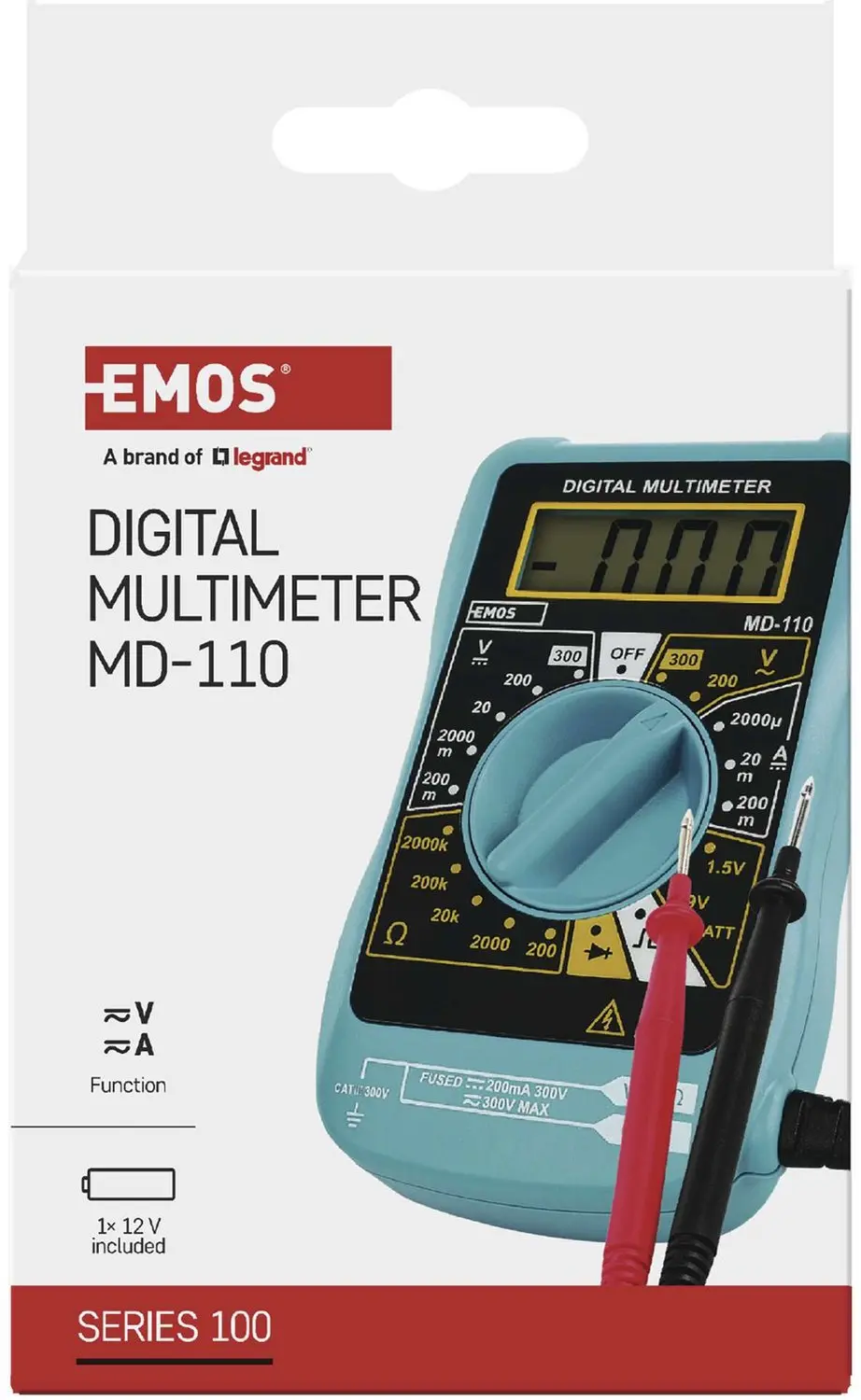 EMOS MD-110 Multimeter M0320N - afbeelding 3 van 6
