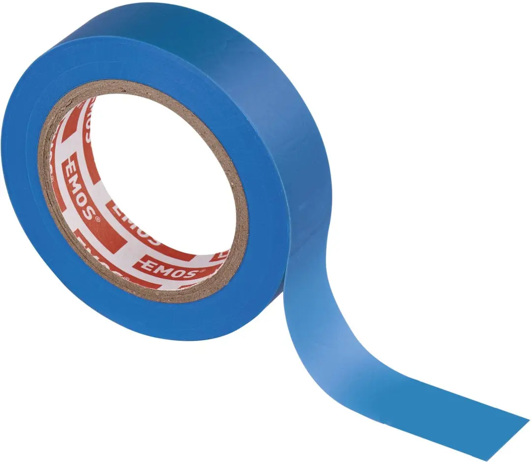Emos PVC Isolatietape 15mm x 10m Blauw - afbeelding 4 van 6