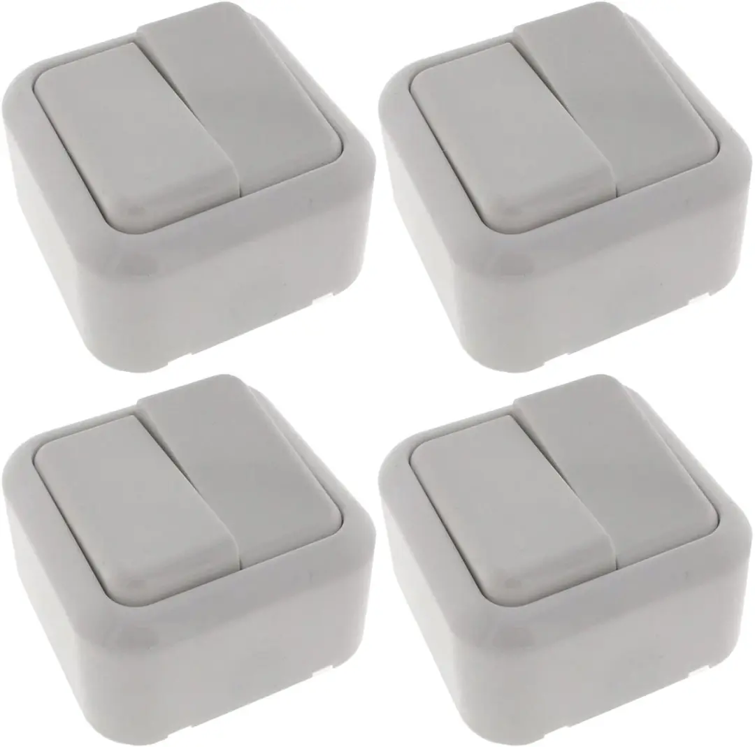 Benson Wandcontactdoos met wisselschakelaar