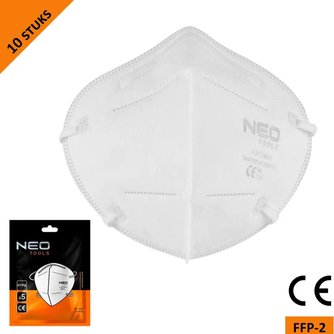 Neo Tools stofmasker halfgelaatsmasker