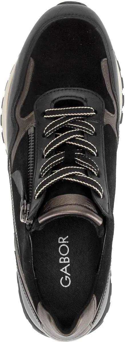 Gabor Sneakers - Zwart/Grijs - afbeelding 5 van 6