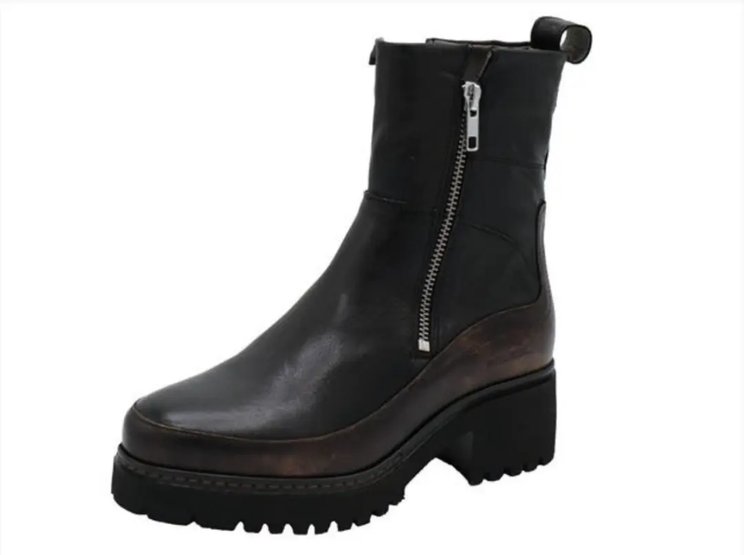 Piedi Nudi Coco Enkellaarzen - Zwart Antraciet - 40 - afbeelding 5 van 6