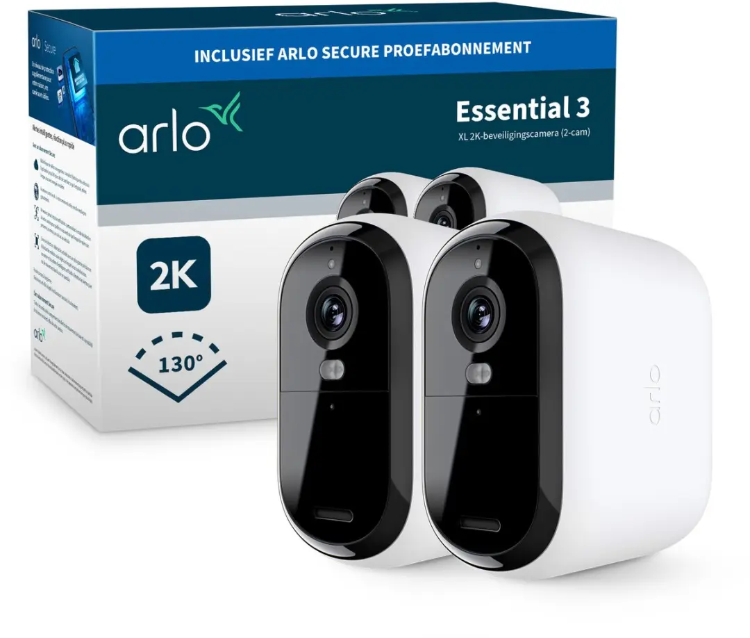 Arlo Essential3 XL VMC3282-100EUS Beveiligingscamera
