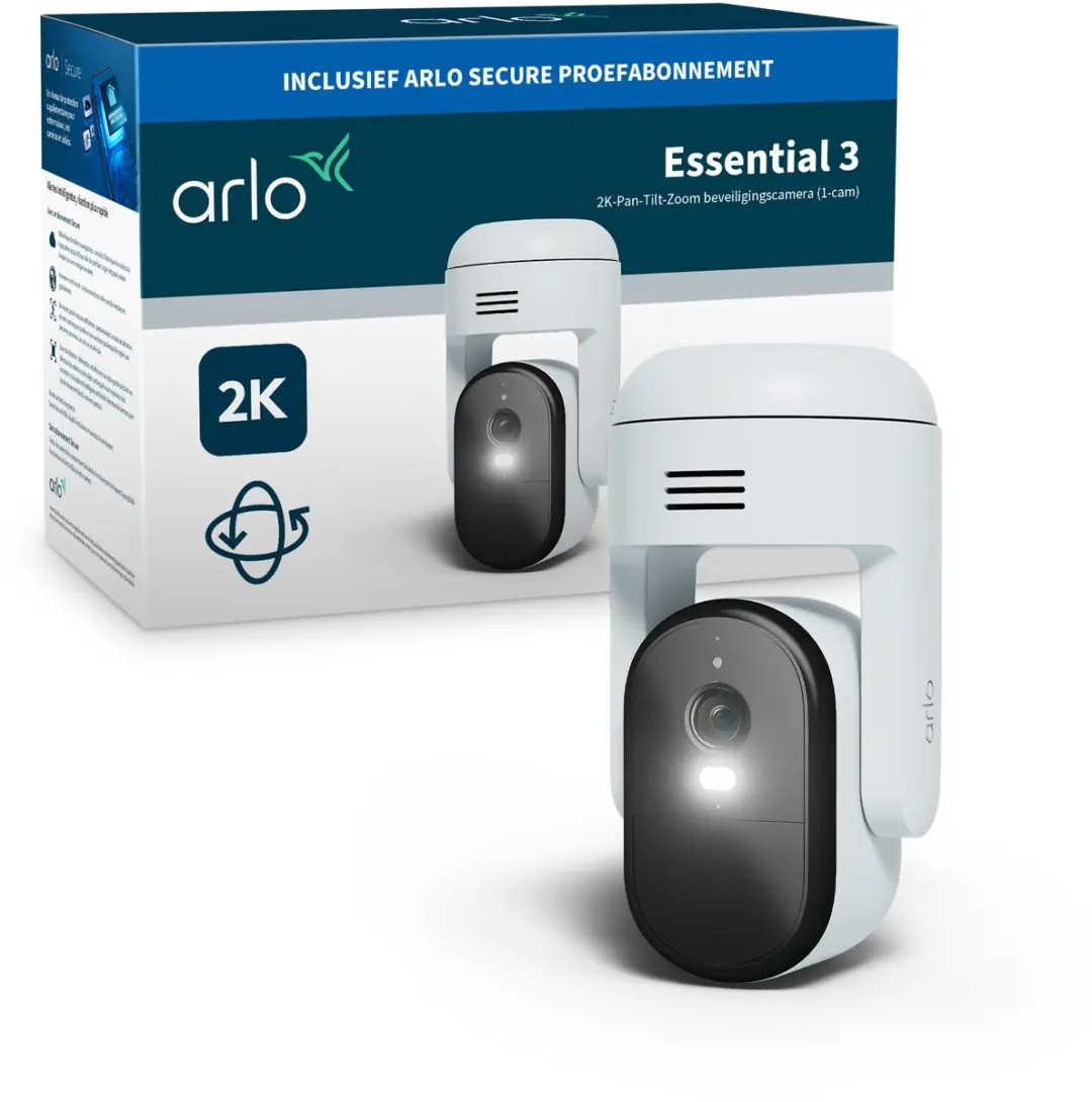 Arlo Essential 3 VMC3083-100PES PTZ Beveiligingscamera