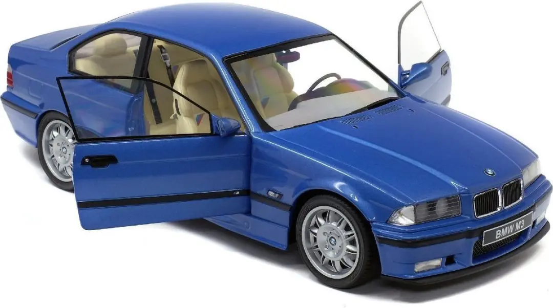 Solido BMW E36 Coupé M3 blauw 1:18 - afbeelding 3 van 6