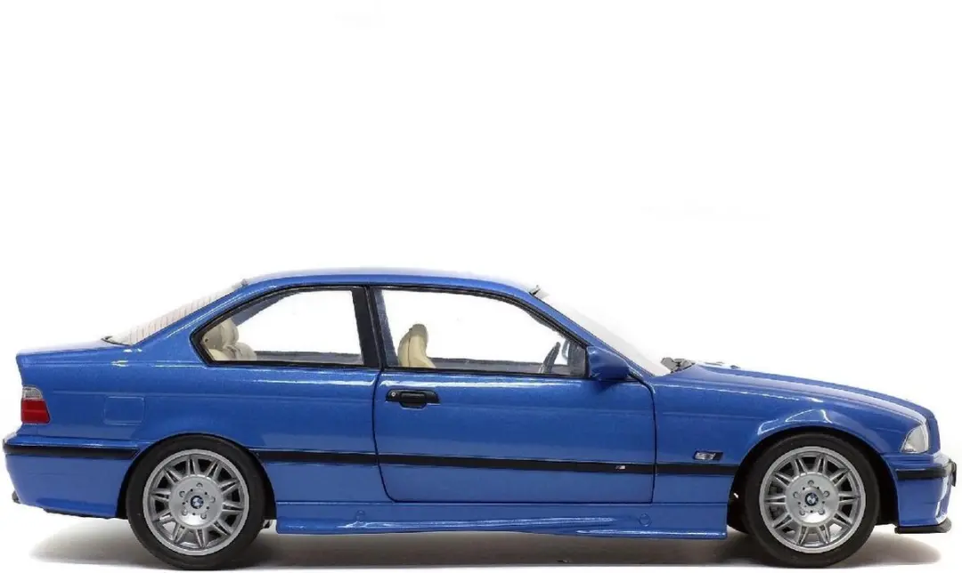 Solido BMW E36 Coupé M3 blauw 1:18 - afbeelding 2 van 6