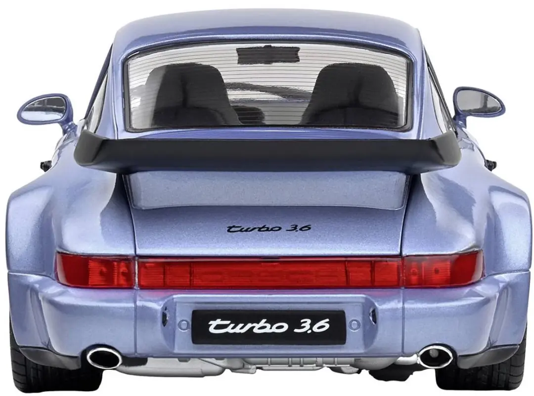 Solido Porsche 911 (964) Turbo 1990 Auto - 1:18 - Blauw - afbeelding 6 van 6