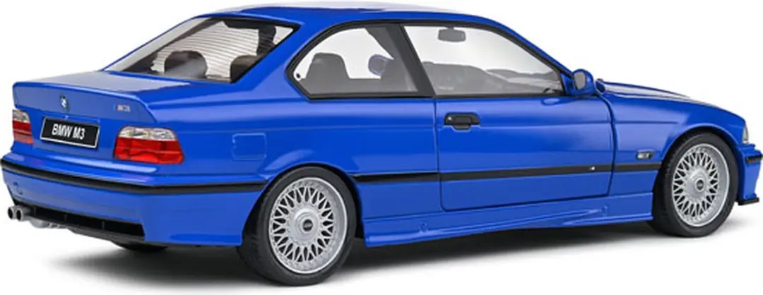 Solido BMW E36 M3 Coupé 1:18 - Blauw - afbeelding 3 van 6
