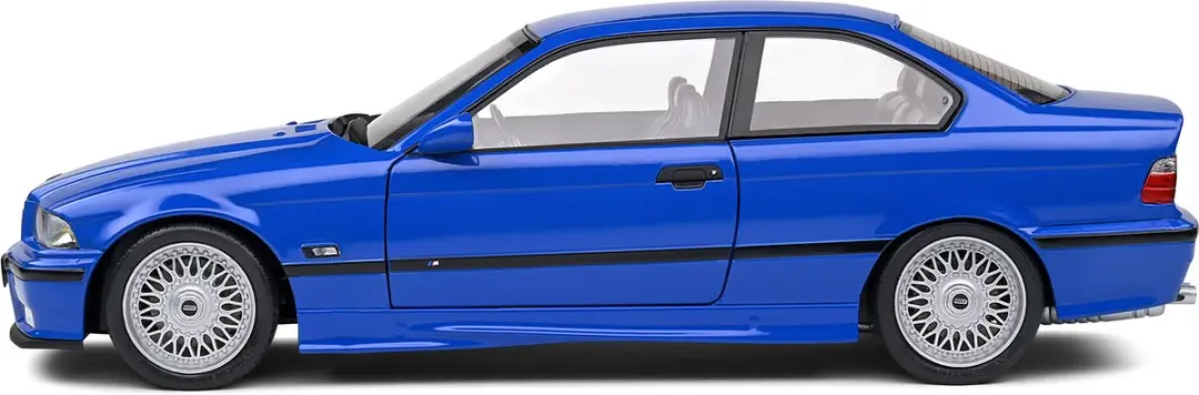 Solido BMW E36 M3 Coupé 1:18 - Blauw - afbeelding 2 van 6
