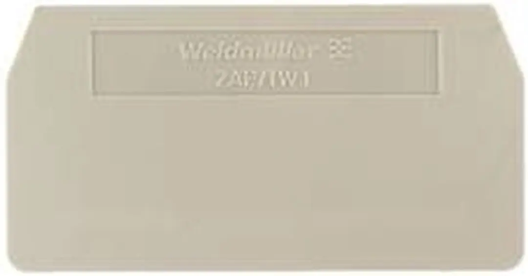 Weidmüller ZAP/TW 1 1608740000-50 Afsluitplaat
