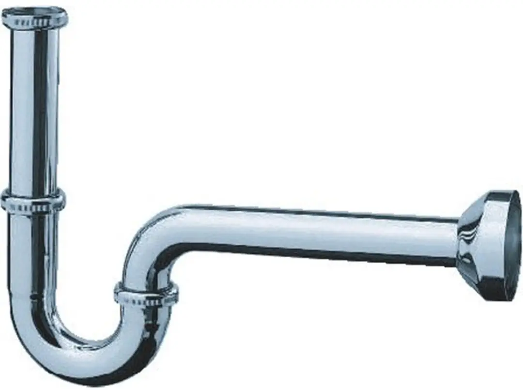 Hansgrohe 53002000 Buishevel Sifon 1.1/4 inch - Chroom - afbeelding 2 van 6