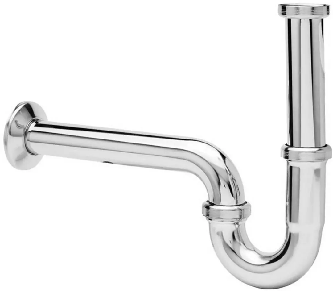Hansgrohe 53002000 Buishevel Sifon 1.1/4 inch - Chroom - afbeelding 4 van 6