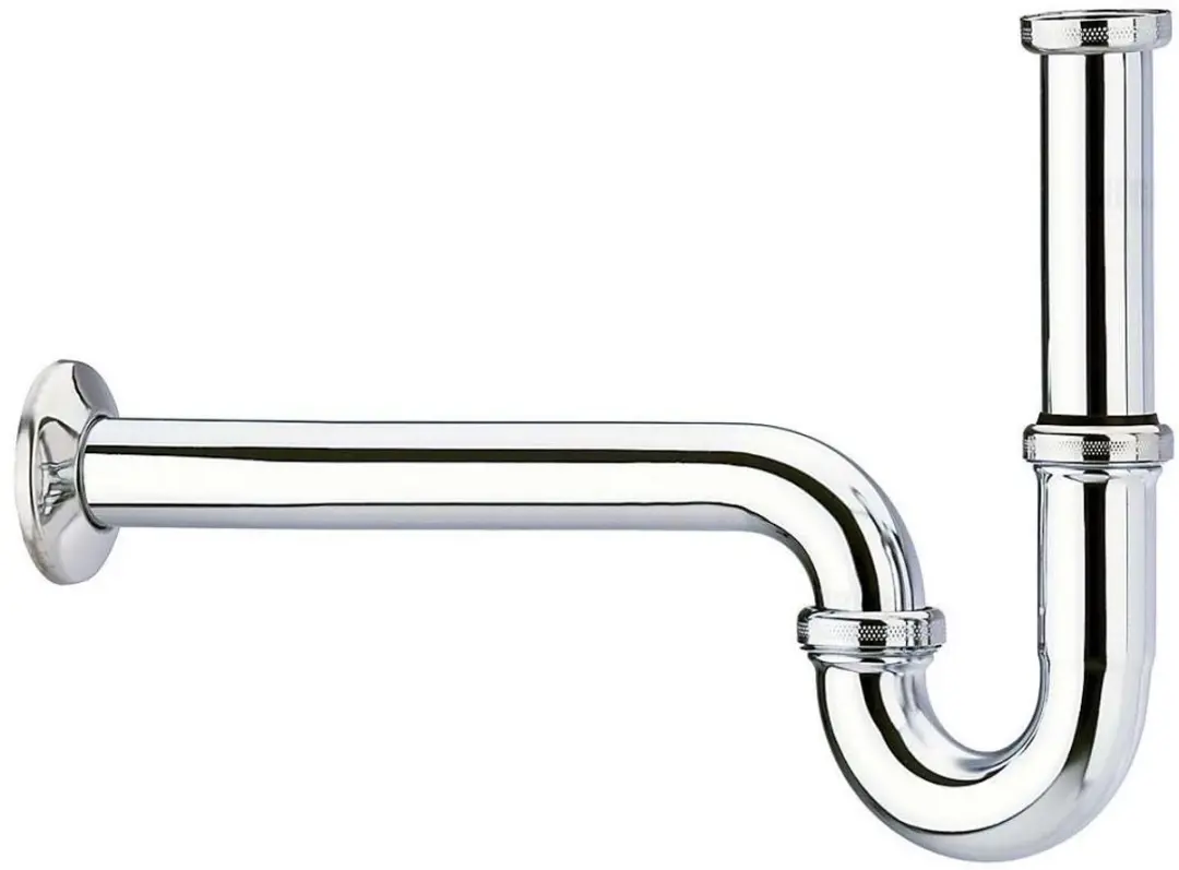 Hansgrohe 53002000 Buishevel Sifon 1.1/4 inch - Chroom - afbeelding 3 van 6
