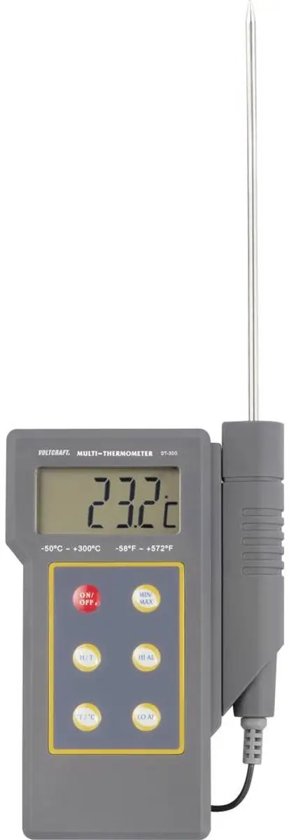 Voltcraft DT-300 Temperatuurmeter - -50 tot +300 °C - afbeelding 3 van 6