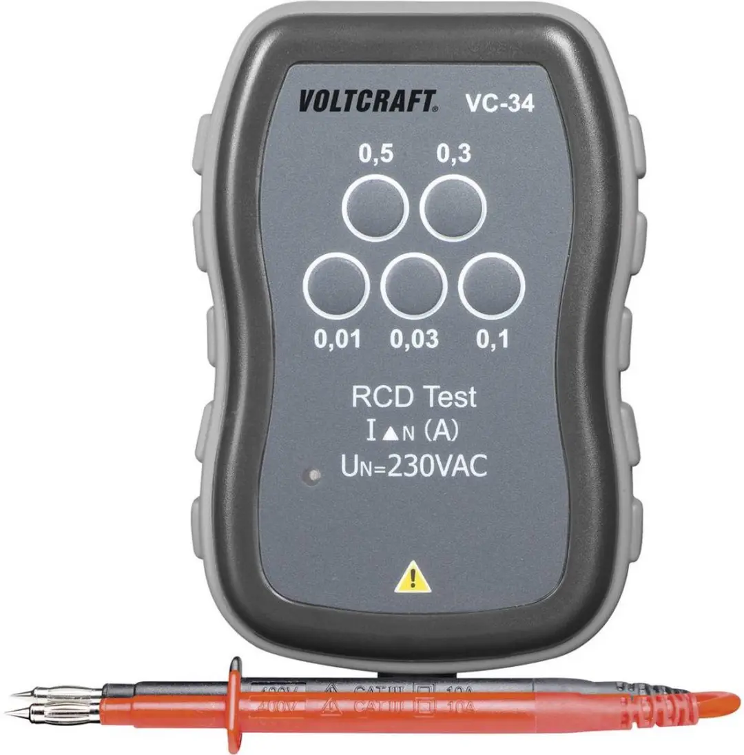 Voltcraft VC-34 Aardleksneltester CAT III 250V