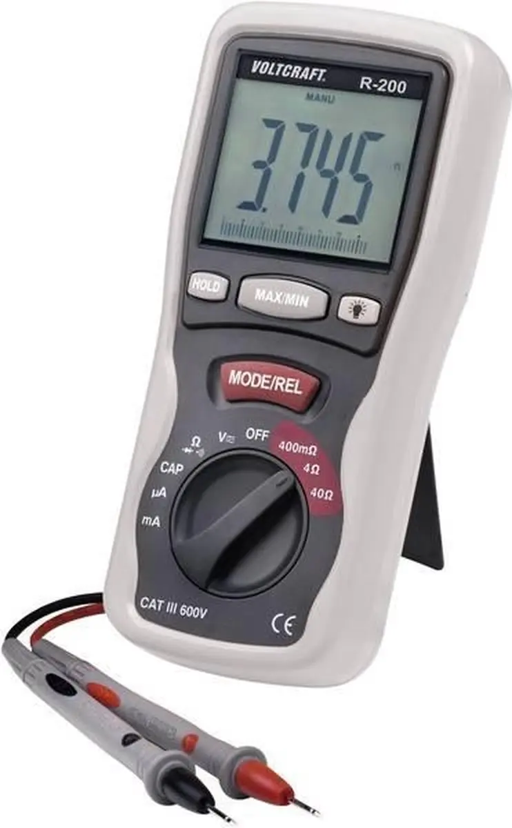 Voltcraft R-200 componententester