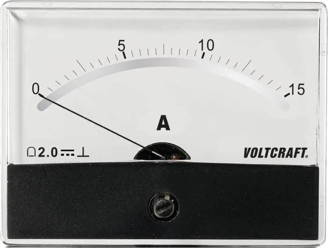 Voltcraft AM-86X65/15A/DC Inbouwmeter Draaispoel - afbeelding 4 van 6