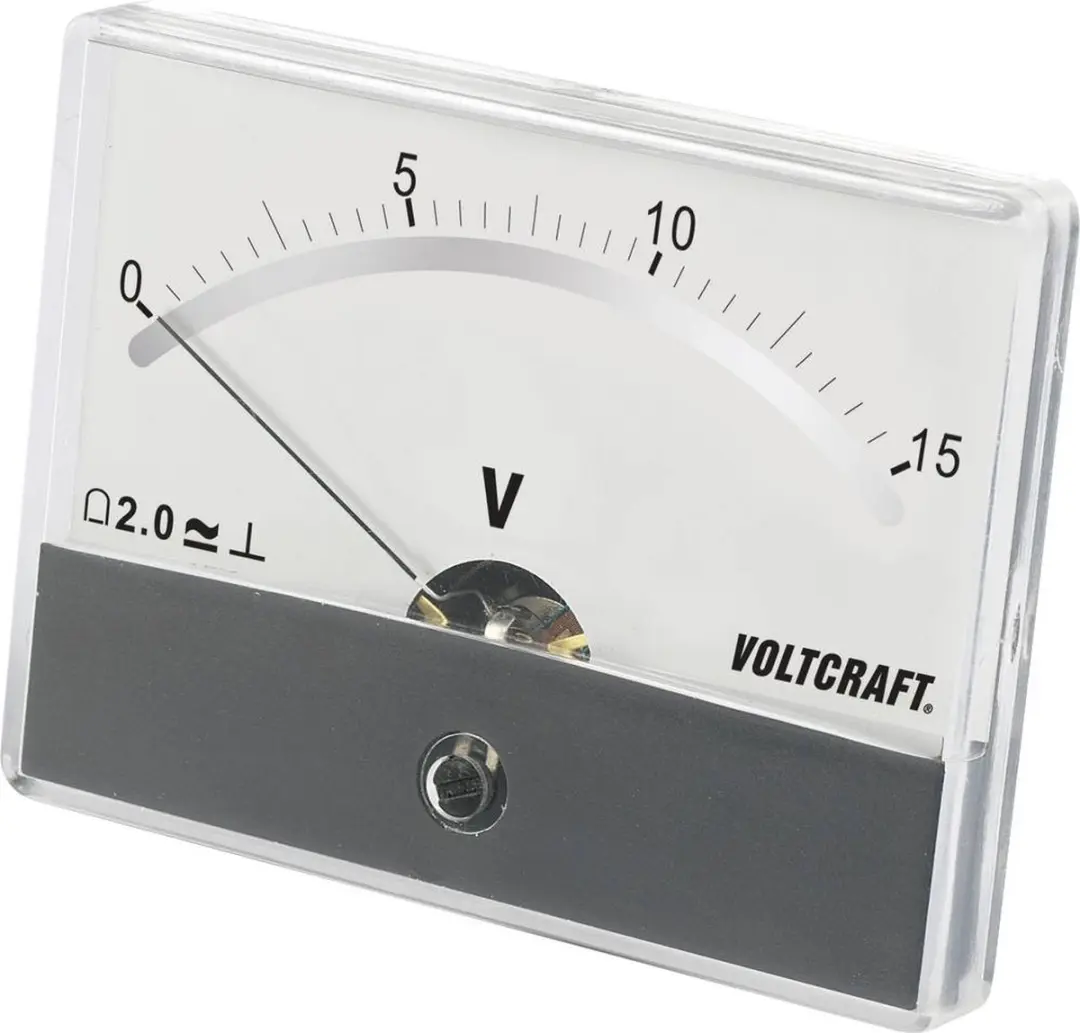 Voltcraft AM-86X65/15A/DC Inbouwmeter Draaispoel - afbeelding 2 van 6