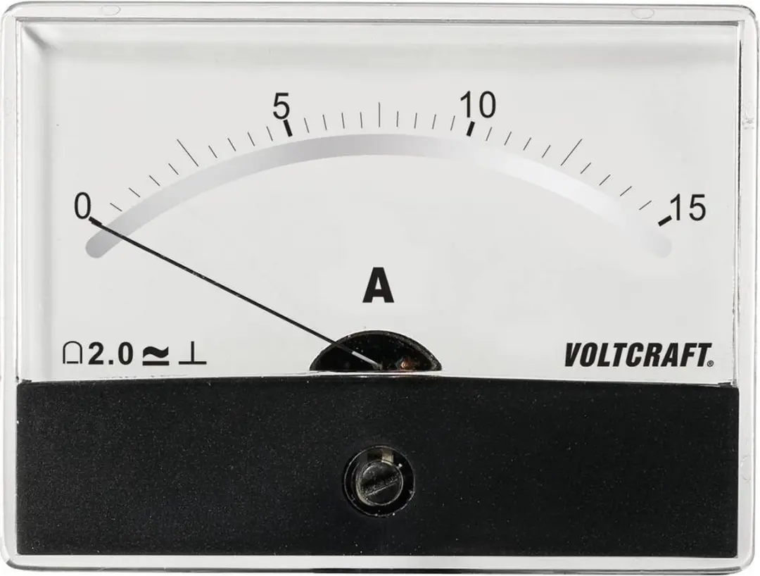 Voltcraft AM-86X65/15A/DC Inbouwmeter Draaispoel - afbeelding 6 van 6