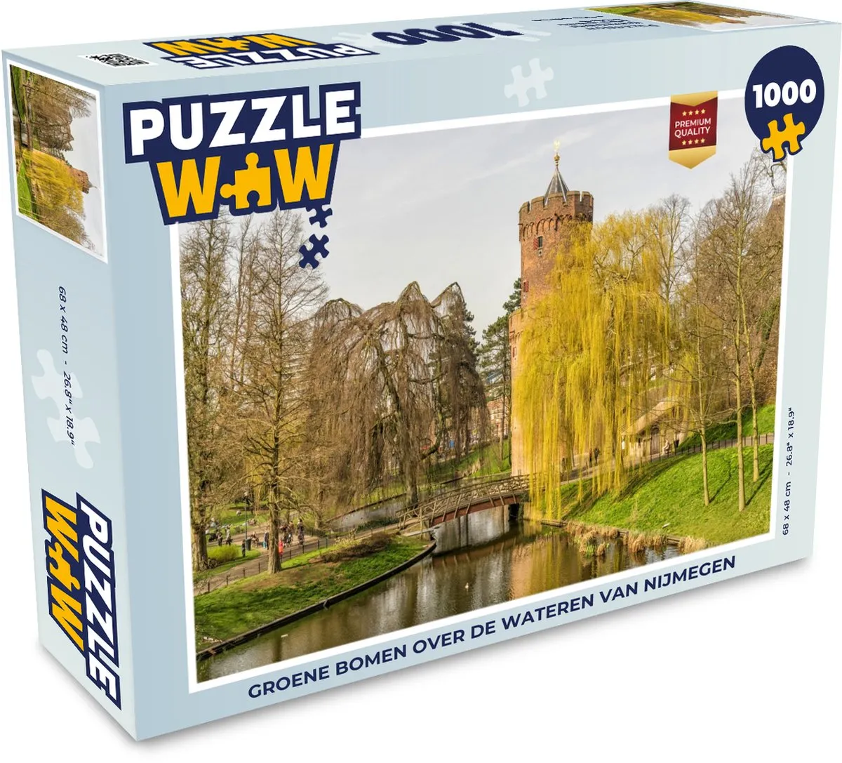 PuzzleWow Boom Nijmegen Legpuzzel 1000 Stuks