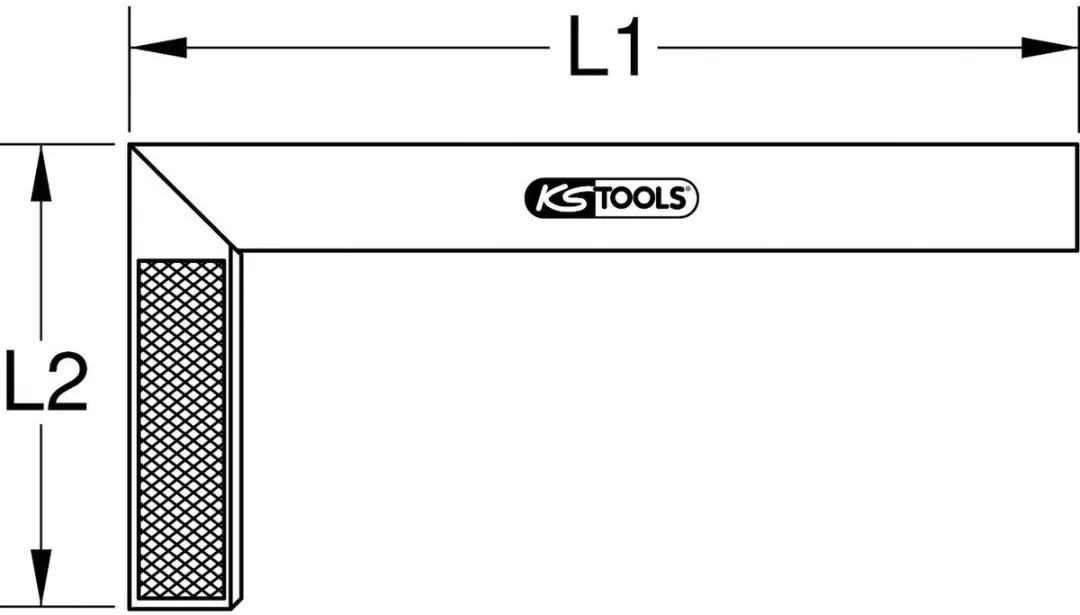 KS Tools Timmermanshaak 300.0220 - 250x130mm - afbeelding 5 van 6