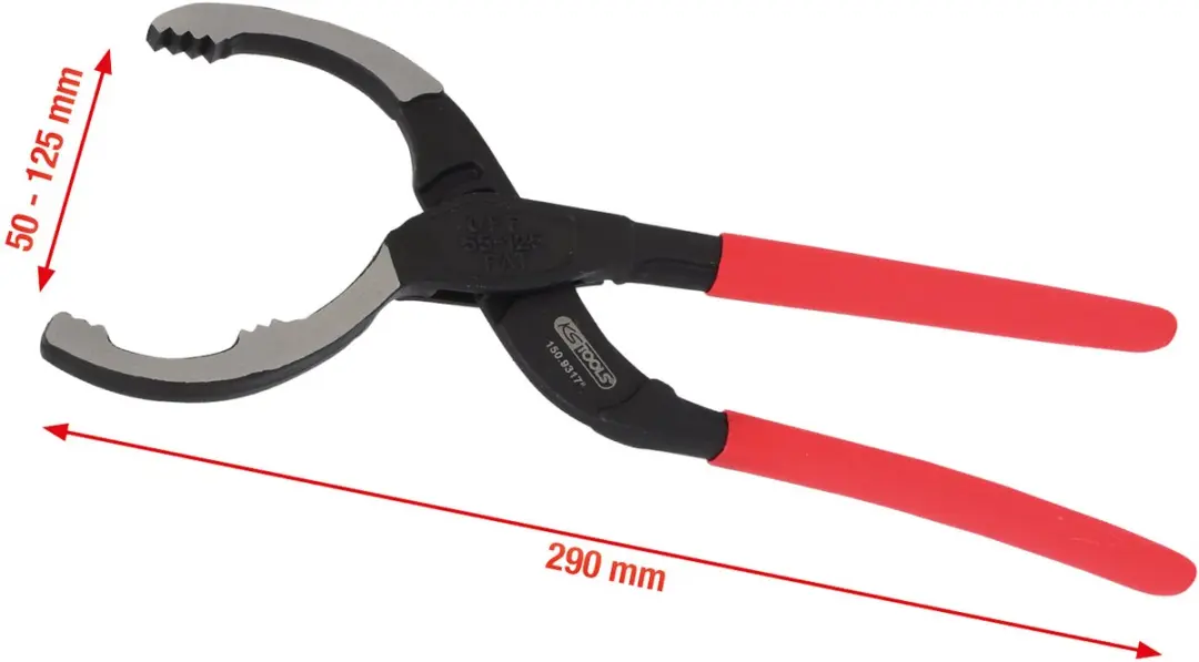 KS Tools 150.9317 Oliefiltertang 50-125mm - afbeelding 5 van 6