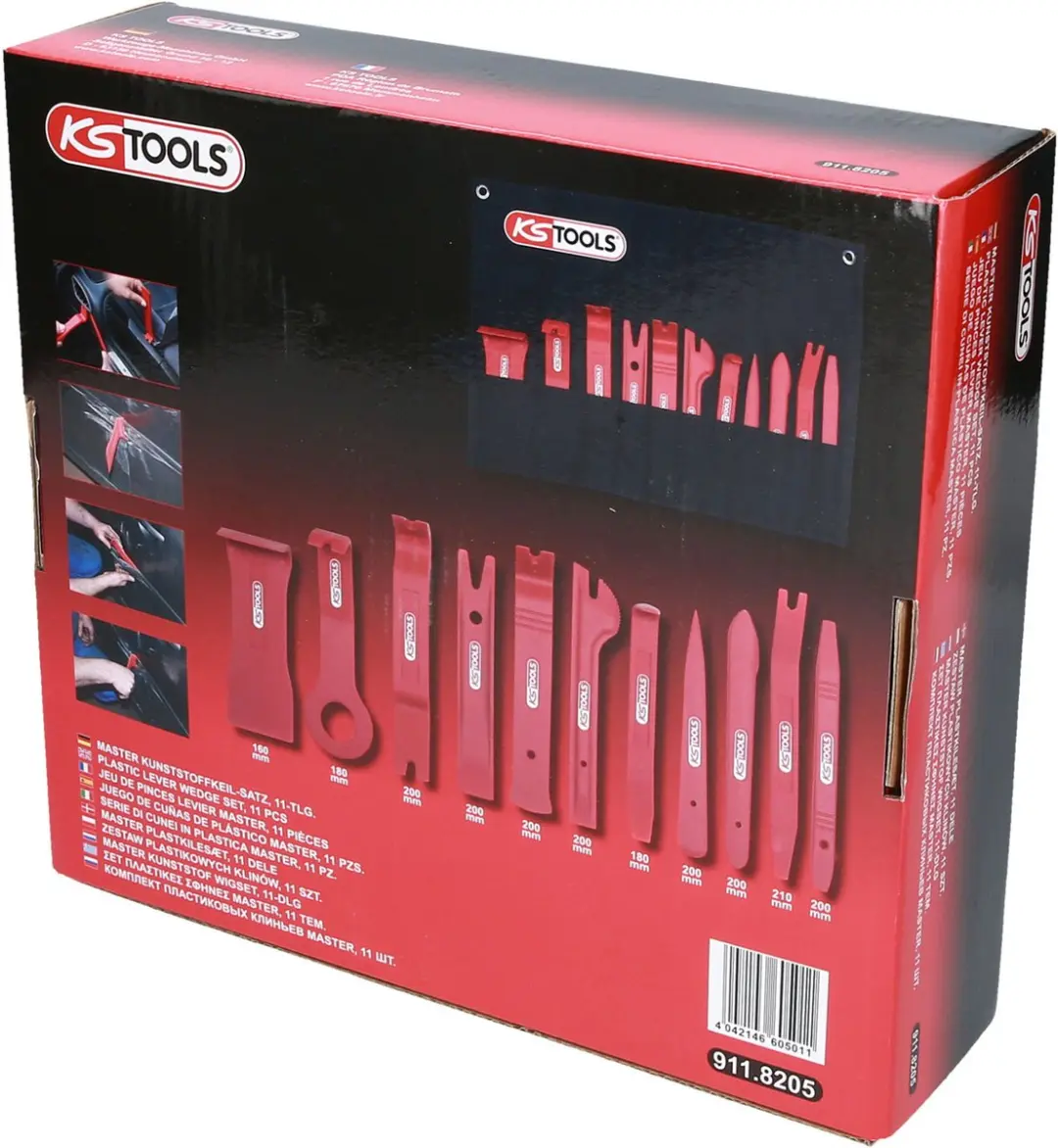 KS Tools Master Kunststof Kabelset 11-delig 911.8205 - afbeelding 6 van 6