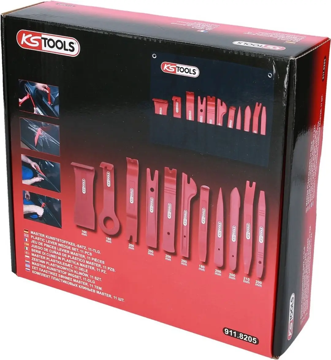 KS Tools Master Kunststof Kabelset 11-delig 911.8205 - afbeelding 5 van 6